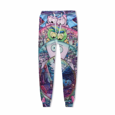 comprar Pantalones de sudor de sublimación antiestática de ODM Tipo de cintura media Logotipo impreso en la pierna online manufacture
