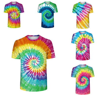 comprar OEM Factory All Over T-Shirt de sublimación de colores impreso a medida online manufacture