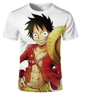 comprar Camiseta de animación impresa en 3D de sublimación de moda de los hombres de anime camiseta online manufacture