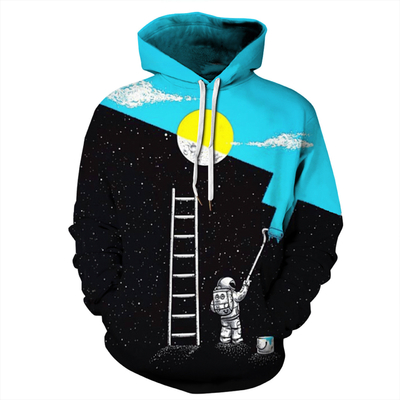 comprar Logotipo personalizado con sudadera de sublimación de algodón poliéster con sudadera de pareja online manufacture