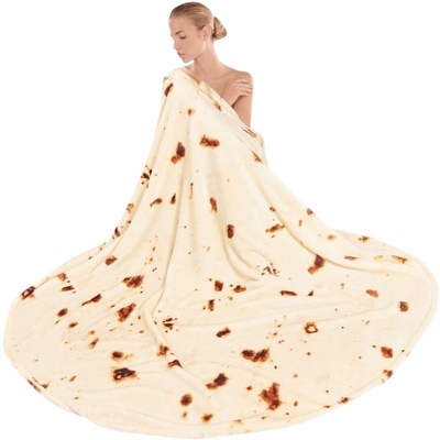 comprar 60 X 80 pulgadas de tortilla de burritos portátil con capucha manta online manufacture