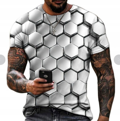 comprar O-Neck Abstract Harajuku Tees personalizadas de gran tamaño online manufacture