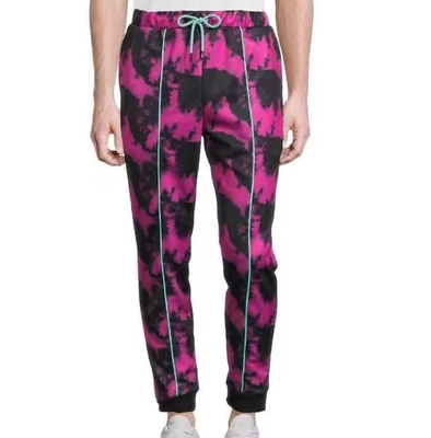 comprar Casual Sublimación Pantalones de Corrida Para Hombres Pantalones de Pista de Poliéster Anti Pilling online manufacture