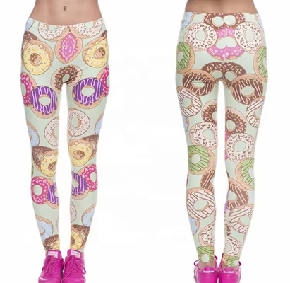 comprar Sued Wicking Donut Imprimir Calcetines de yoga personalizados 92% Poliéster 8% Espandéx online manufacture