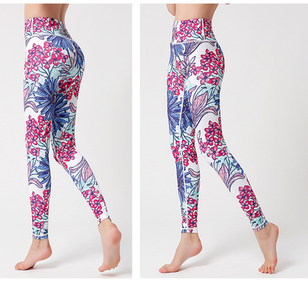 comprar Deportes rápidos secos Coloridos Leggings personalizados Impresos personalizados Leggings de gimnasio online manufacture