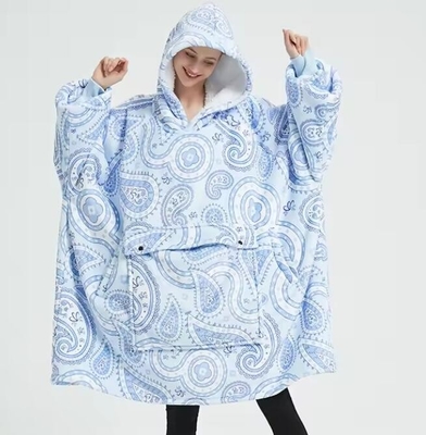 comprar Diseño de impresión de anime Hoodie gruesa manta con capucha Hoodie de lana manta de televisión online manufacture