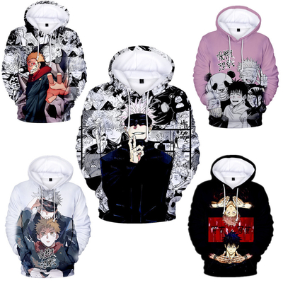 Impresión 3D de anime con sudaderas sublimadas personalizadas