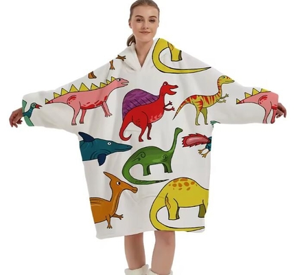 Muestra de lana disponible para mantas con capucha de invierno de gran tamaño