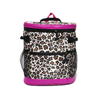 Último diseño Bolso de comida aislado Leopardo Bolso de picnic colorido aislado