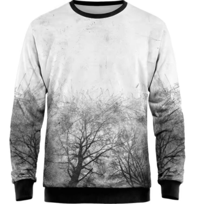 Camiseta de moda con cuello de crewneck 100 Camiseta de poliéster OEM
