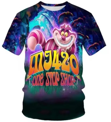 T-shirts de impresión por sublimación 100% poliéster para maratón
