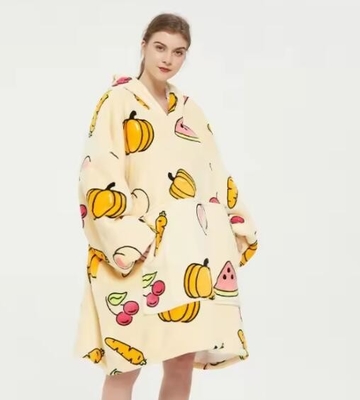 Mujeres Ultra Plush de gran tamaño mantas con capucha OEM / ODM disponible