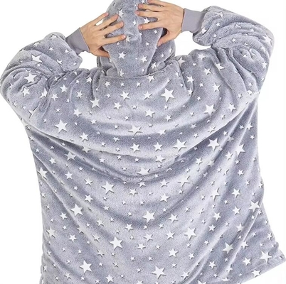 Varios colores mantas con capucha de gran tamaño sudadera extra cálida