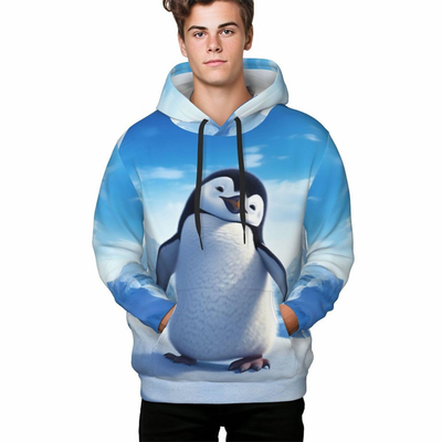 Unisex 3D Impreso con sudadera con capucha con bolsillos grandes