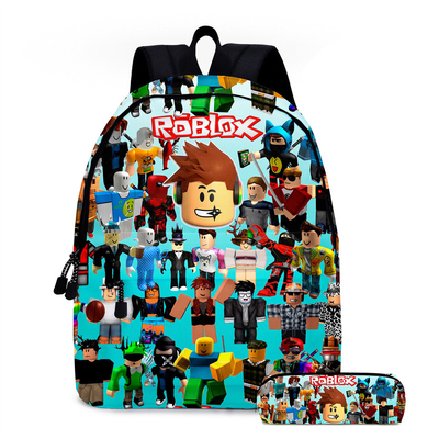 3D Impreso Cartoon Animación Bolso escolar de viaje Para estudiantes de primaria y secundaria niños Mochila