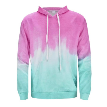 Hip-hop sudadera con capucha sublimación sudadera de gran tamaño logotipo de patrón personalizado